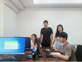 深入实习一线  情系学生成长 —经济管理学院开展暑期实习学生走访活动